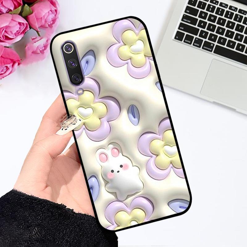 Чехол для Xiaomi Mi 9 SE 9SE Цветная Печать Мягкий Силикон ТПУ Матовый Чехол для Телефона Для Mi9 Pro 4G 5G Fundas Mi 9 Lite Мультяшный Бампер