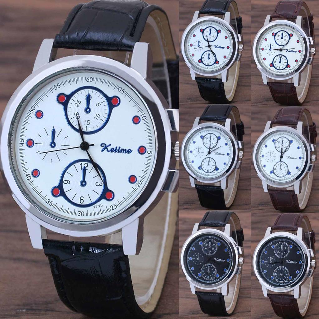 Men's Waterproof Luminous Running Alarm Clock Watch