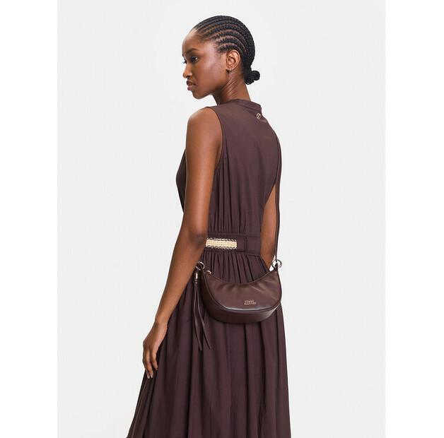 Сумка Tommy Hilfiger Tommy Hilfiger Moon Leather Mini Crossover AW0AW17466 коричневый