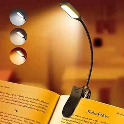 Мини USB Перезаряжаемый Книжный Свет Гибкий Портативный Светодиодный Светильник для Чтения Регулируемый Зажим для Чтения для Спальни