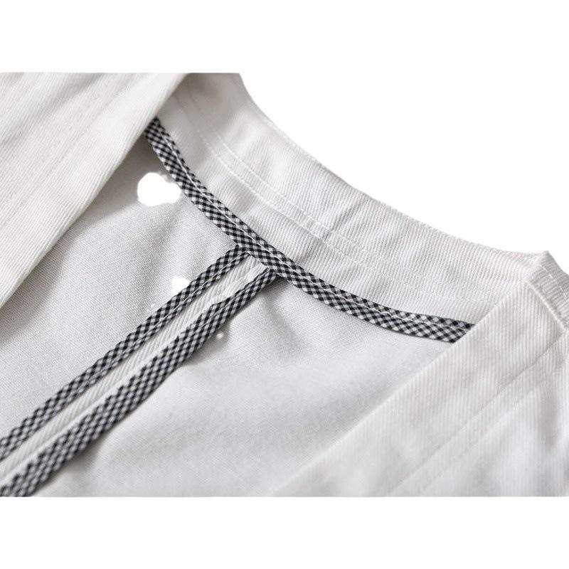 Women's Western-Style Denim Vest: White, Lightweight, and Perfect for Spring, Summer, or Autumn.