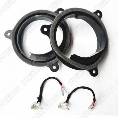 2x 6.5" Задняя Дверь Динамик Аудио Адаптер Кольцо Прокладка Для Mazda Axela CX-4 CX-5 CX-7