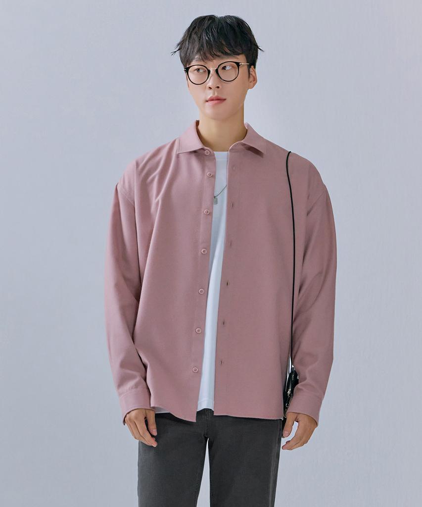 CHASECULT Men'S Solid Basic Shirt-Cezk5401B0P
