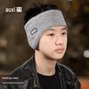 Men's and Women's Windproof Running Headband Earmuffs - Soft, Elastic, Skin-Friendly for Autumn and Winter