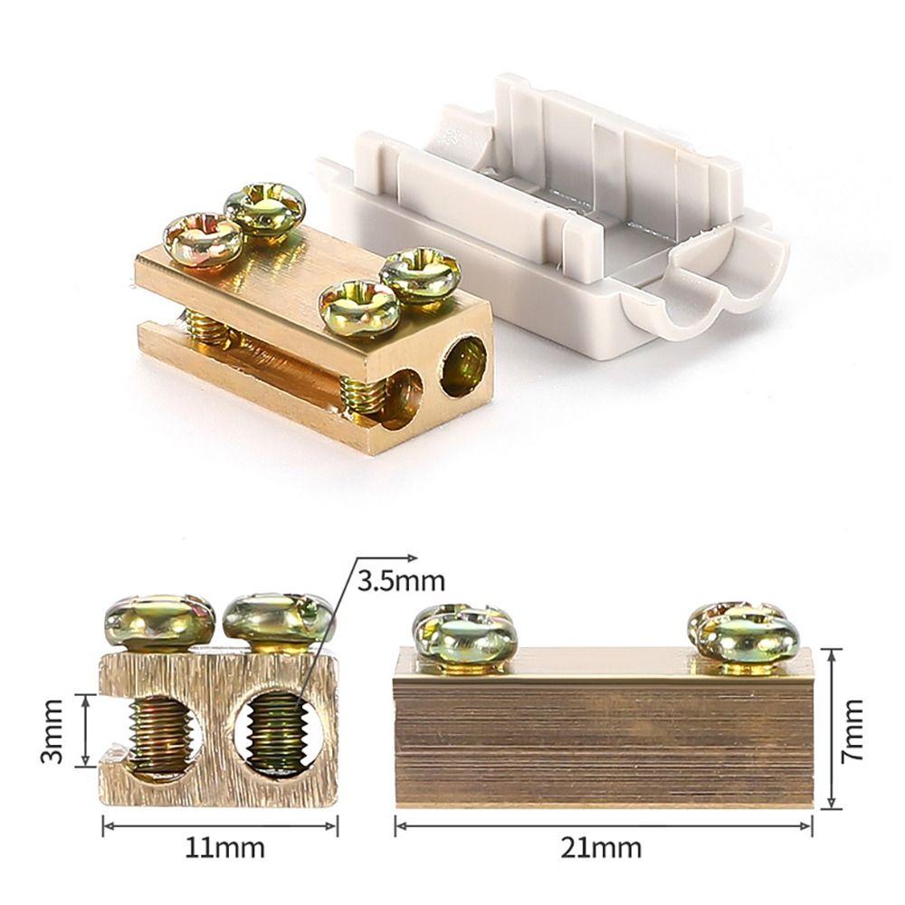 Клеммная колодка быстрого монтажа типа T, без отсоединения, разъем для проводов, небольшой электрический разъем