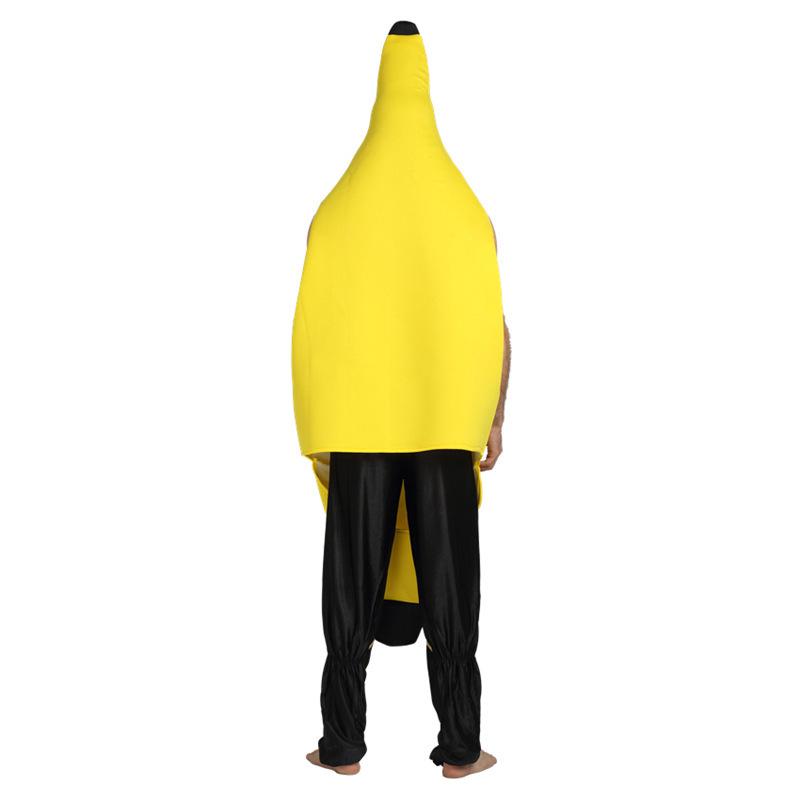 Adult Halloween Funny Banana Costume for Carnival and Fruit-Themed Parties