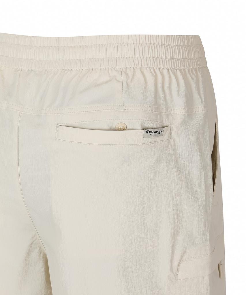 DISCOVERY EXPEDITION Uni Freshvent Легкие тканые тренировочные шорты-карго до колена (D/Слоновая кость)