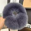 Fashionable Extra-Large Retractable Fox Fur Earmuffs - Thick, Warm, and Windproof Ear Covers