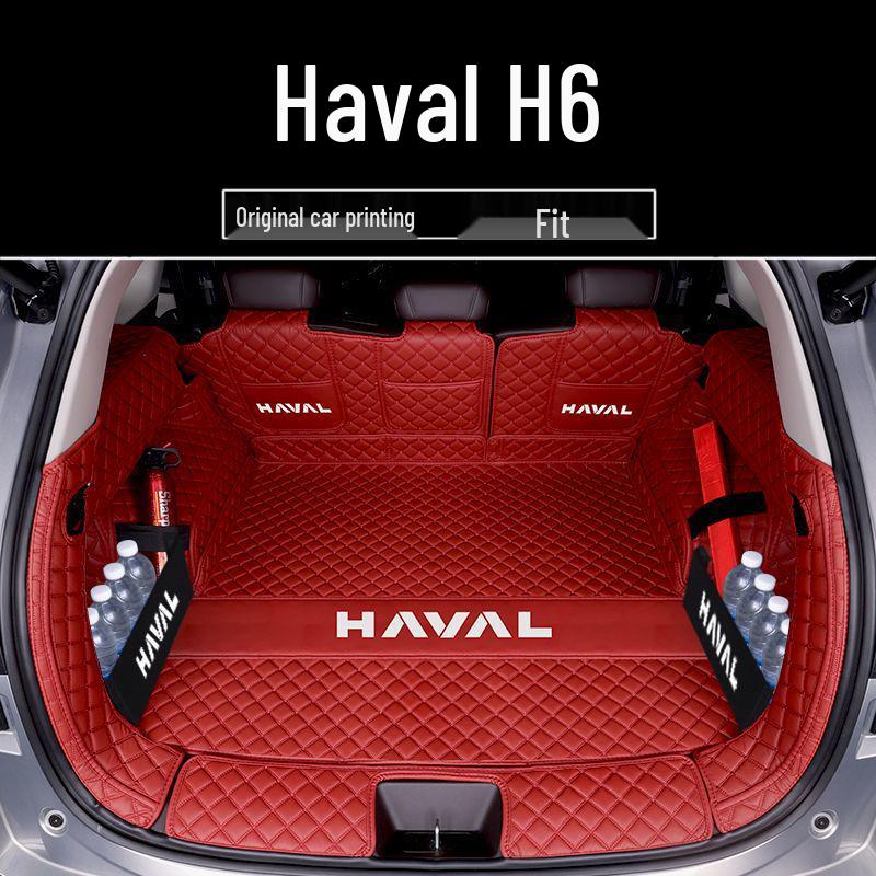 Коврик в багажник Haval H6L: Экологичный Большой Внедорожник Салон Задний Ящик Коврик