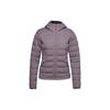 Packable Lightweight Hooded Down Jacket Women Outerwear Lead-Gray Purple 1355833-585
