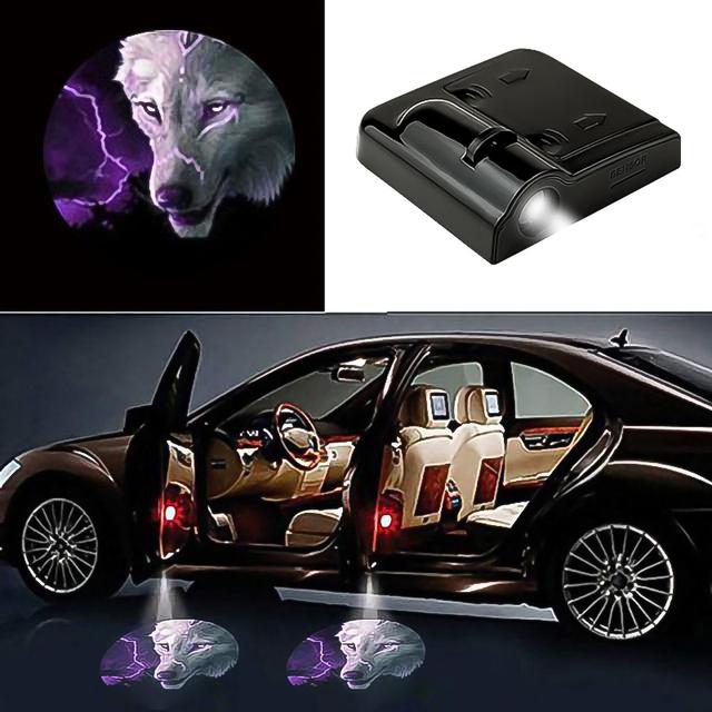 Для Renault Captur Clio Duster Espace Koleos Logan Megane Laguna автомобильный светодиодный логотип двери Добро пожаловать лазерный проектор теневой свет