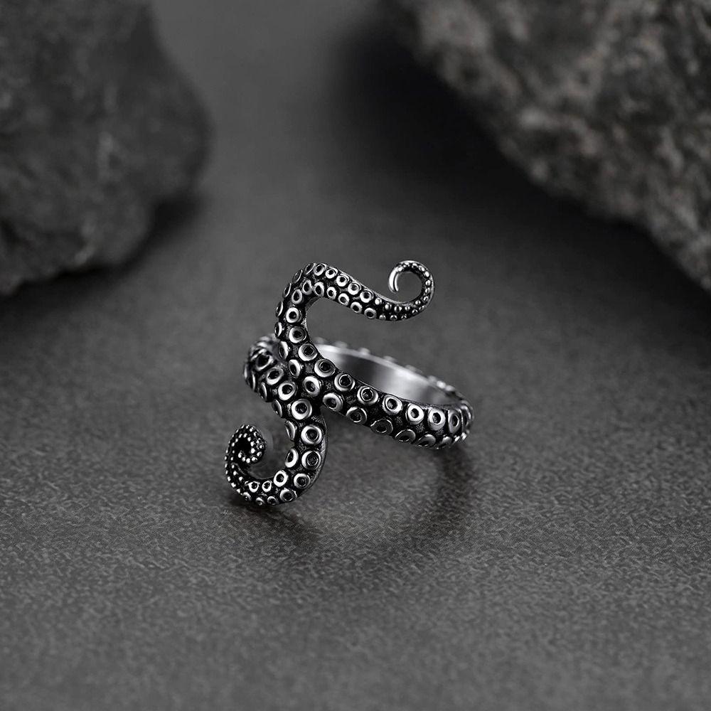 Octopus Opening Thimble Ring Finger Wear Knitting Tools Fashion Ring Sewing Accessories