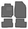 Велюровые графитовые коврики для: Хэтчбек Nissan Micra K12 (2002-2010 гг.)