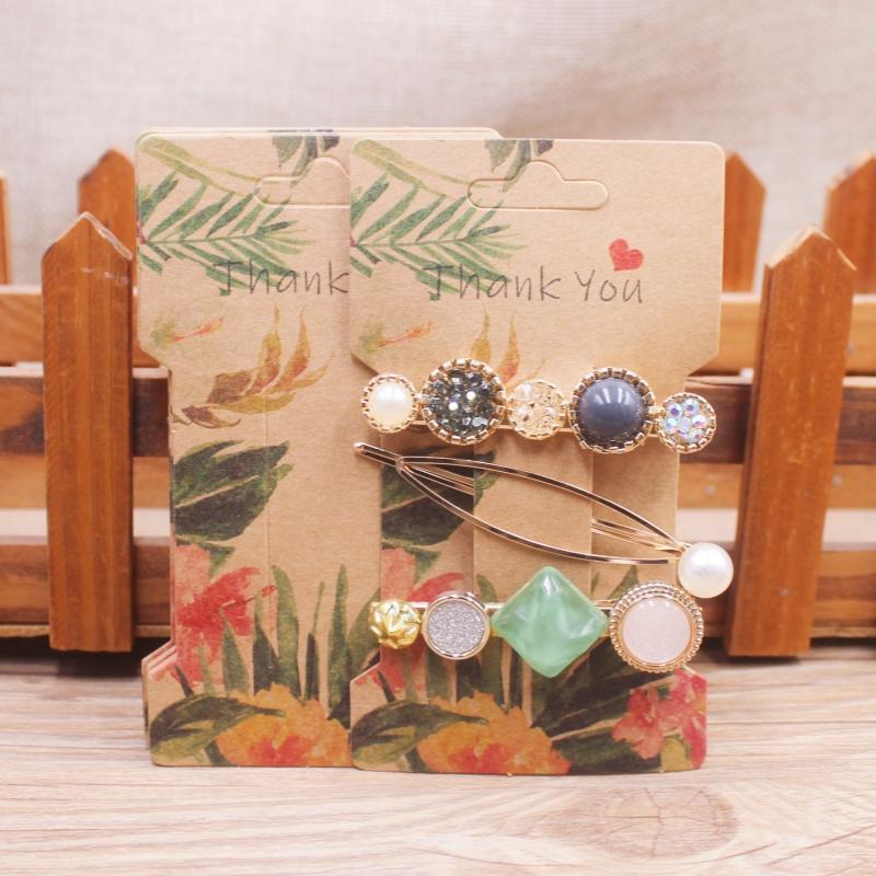 50 шт. 11,5x6,5 см квадратная белая/коричневая карточка для волос мешочек для украшений карточка для волос черная чистая бумага карточка для волос или карточка для демонстрации украшений