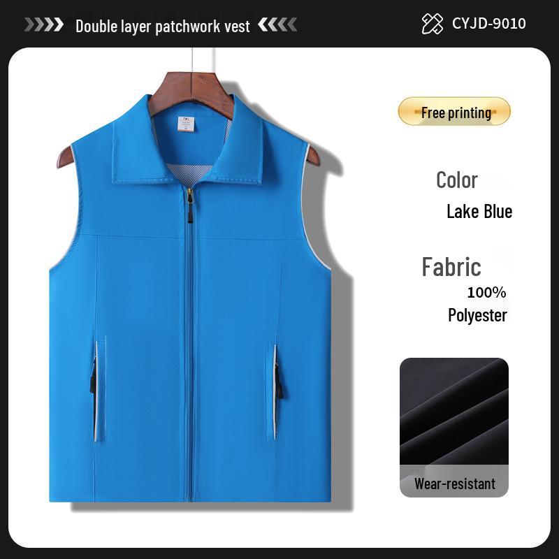 Индивидуальные жилеты волонтеров и гидов с логотипом для супермаркетов и складской деятельности