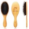 Расческа Boa Bristle Hair Brush Щетка для волос унисекс, распутывающая волосы, которую можно использовать для распутывания длинных вьющихся и любых волос Расческа для волос для мужчин