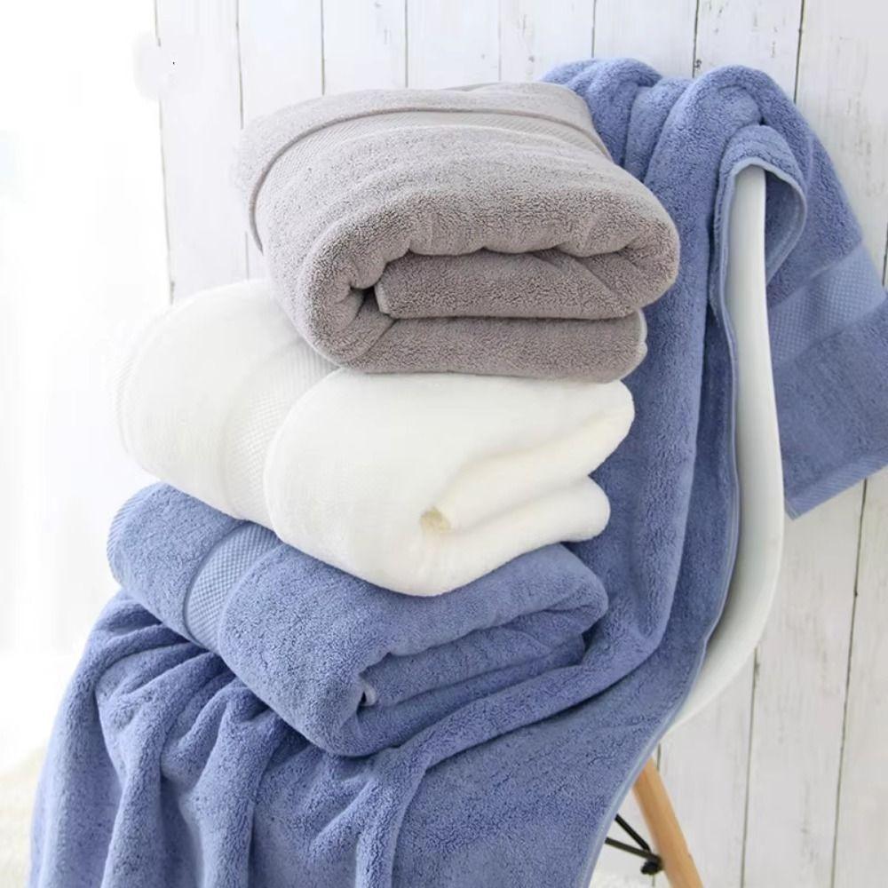 Thickened Bath Towel Absorbent Adults Serviette Towel Hand Towel Beach Towel Spa