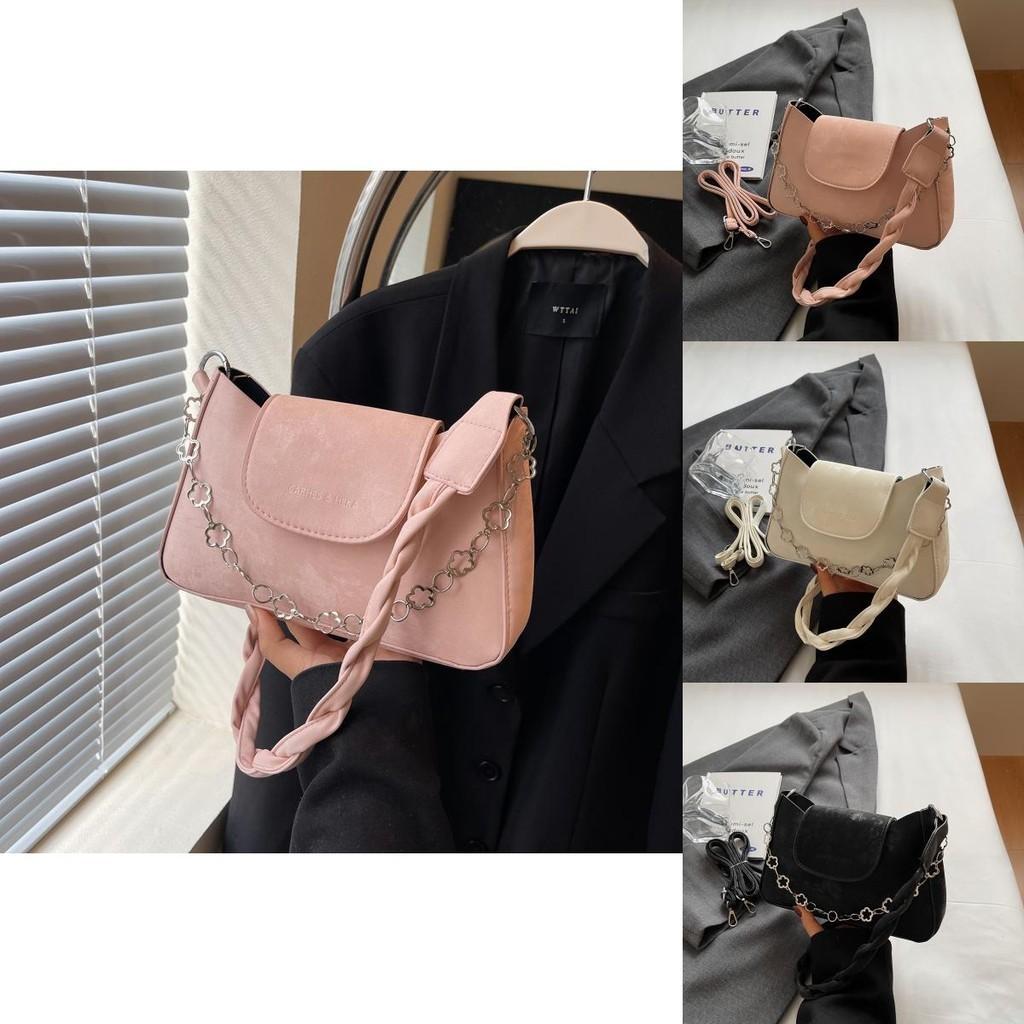 2024 Spring Fashion Women's Chain Strap Crossbody Bag Elegant Minimalist Small Handbag