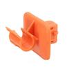 Кронштейн для крепления стержня капота, кронштейн для крепления стержня капота, высококачественный, оранжевый пластик