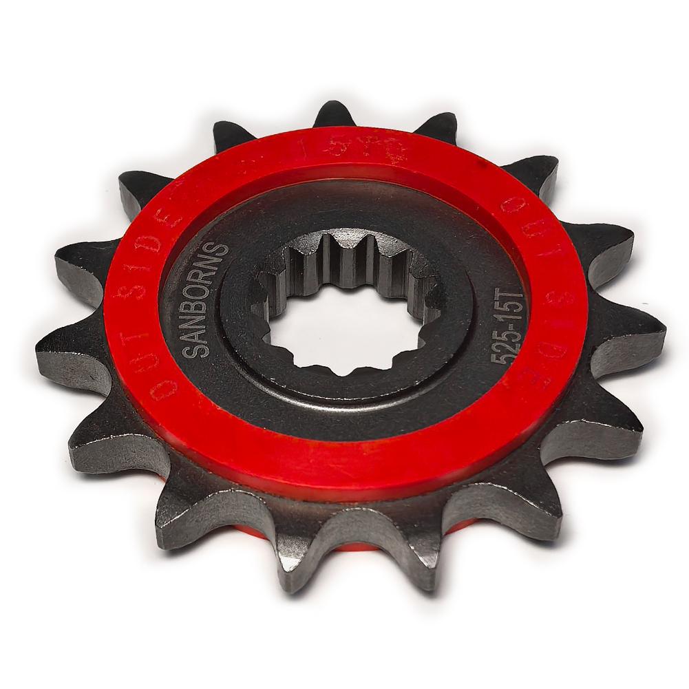 Motorcycle Small Sprocket 15 Teeth Pinion For Benelli TRK 502 502C 502X BJ300 TNT300 BN302 BJ500 BJ600 TNT600