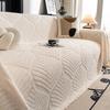 Autumn Winter Sherpa Camping Picnic Sofa Cover Funda Sofa Living Room Jacquard Thick Warm Sofa Mat Throw