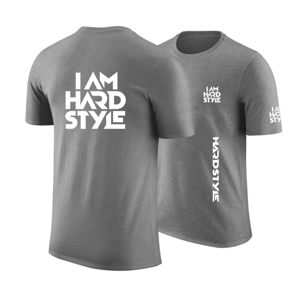 Men's 3D Letter Printed T-shirt for Summer Outdoor Sports Short Sleeved Top Fashionable Casual and Comfortable Round Neck Clothing