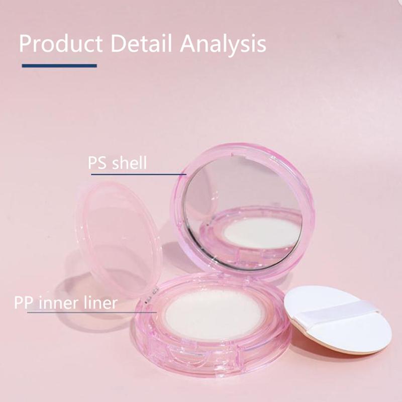 12G Empty Air Cushion Puff Box Portable Cosmetic Makeup Case Container With Powder Sponge Mirror For Bb Cream Foundation