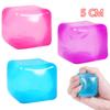 High Density Gel Ice Cube Square Decompression Vent Toy Squishy Stress Ball Squeeze Toys Stress Relief Sensory Toy