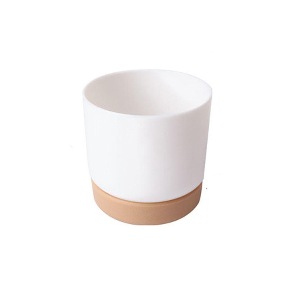 Supply Green Plant Self Watering Flower Pot With Drainage Hole Flower Containers Indoor Orchid Pots
