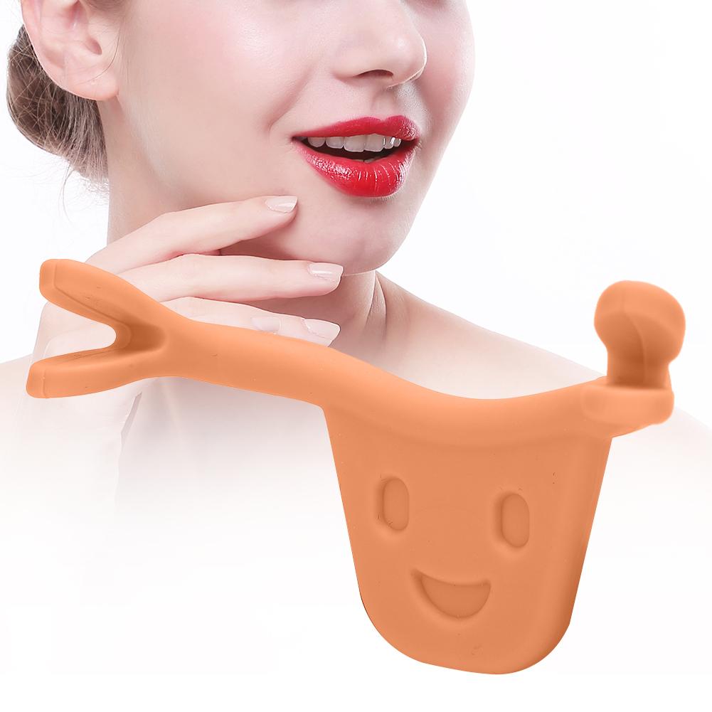 Face Trainer Facial Smile Maker Trainer Формирующий тренажер для губ для татуажа губ (оранжевый)