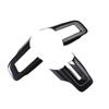 Carbon Fiber Look Interior Steering Wheel Cover Trim For Ford Mustang 2015-2019