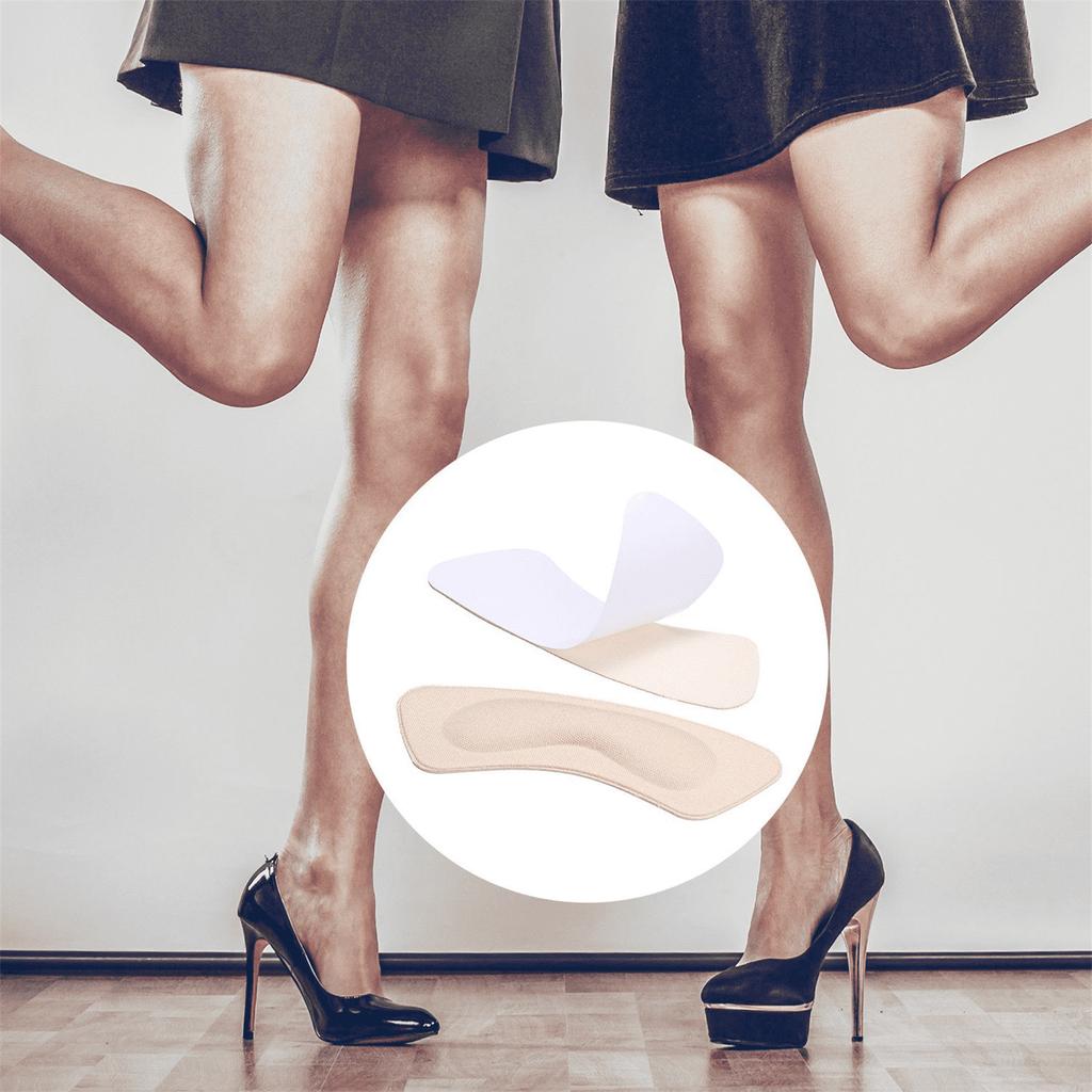 Heel Stickers Heel Grips Liner Heel Cushion Pads Inserts For Loose Shoes Women