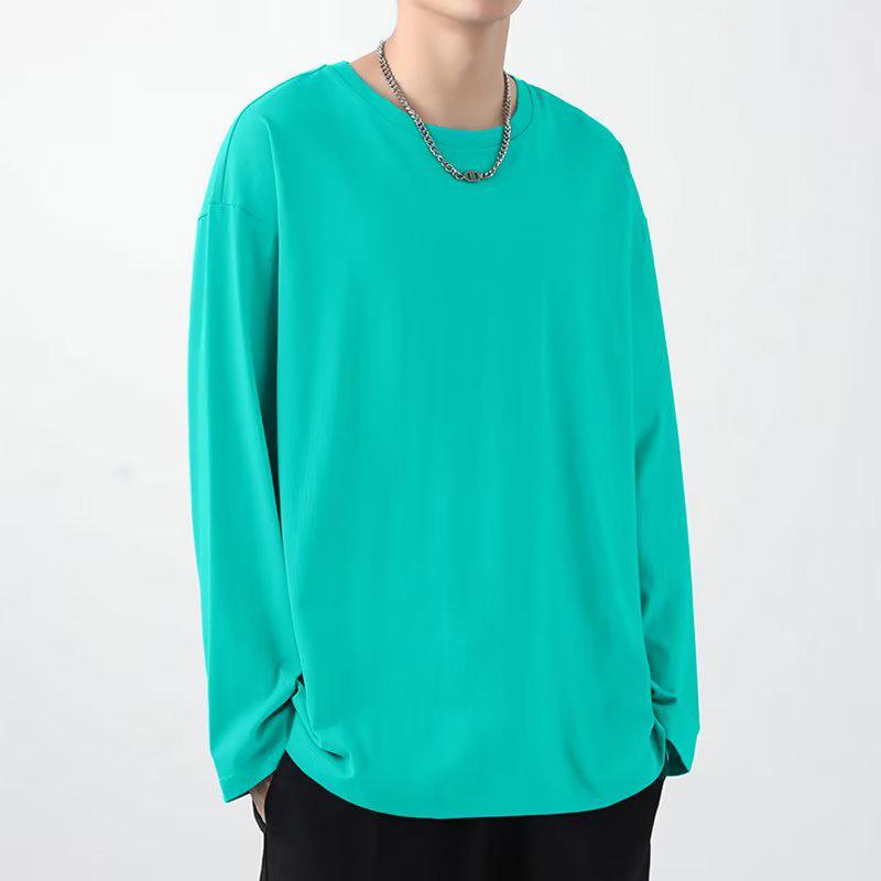 Мужская толстовка-пуловер в корейском стиле с длинным рукавом