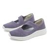 Вентиляция Slipon женские кроссовки для ходьбы на плоской подошве серебристые туфли женские синие кроссовки женские спортивные новые по доступной цене