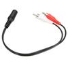 3.5mm to RCA 40cm Headphone 3.5 RCA Male 3.5mm Female Adapter Cable Audio Cables Stereo Audio Splitter