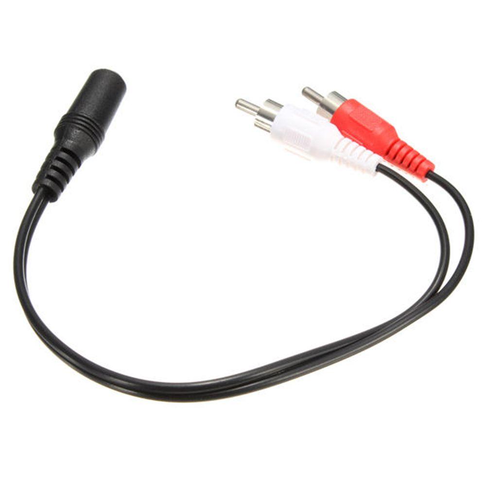 3.5mm to RCA 40cm Headphone 3.5 RCA Male 3.5mm Female Adapter Cable Audio Cables Stereo Audio Splitter