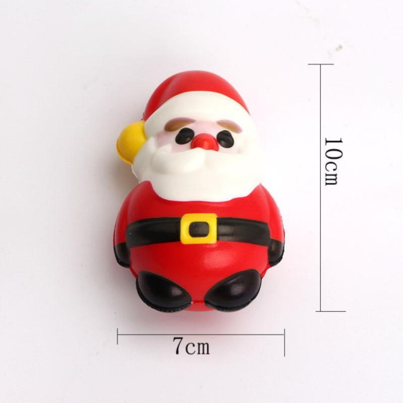 Christmas Stress Relieving Toy Santa Claus Christmas Tree Squeezing Bouncing Toy Year Gift 2025 Christmas Party Decoration