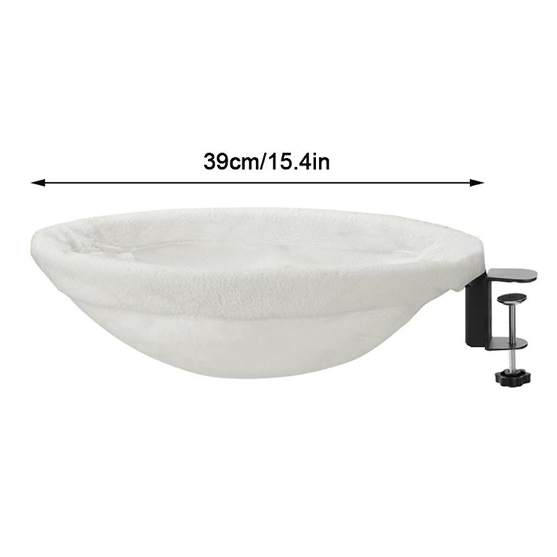 Кошачий стол-кровать, кошачий насест, удобный мягкий круглый настольный кошачий стол, кошачье гнездо с ковриком для домашних животных, офисный рабочий стол, кошачья кровать