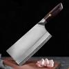 7-8 Inch Damascus Steel Kitchen Knife Chef Utility Knife Handmade Wooden Handle Slicing Bone Chopper Cleaver Cooking Knife