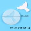 Mermaid Tail Silicone Resin Mold DIY Ocean Mermaid Shell Conch Fondant Chocolate Cupcake Gumpaste Baking Cake Decorating Tools