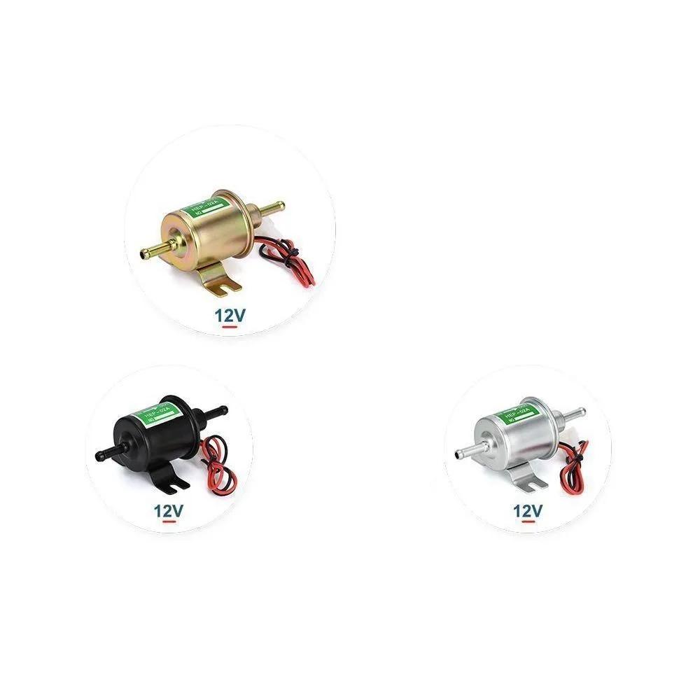 Универсальный электрический топливный насос низкого давления болт крепления провода дизель бензин 12 В HEP-02A для автомобиля карбюратор мотоцикл ATV