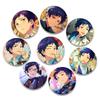 32/44/58mm Ensemble Stars Lapel Pins Round Anime Brooch Yuzuru Fushimi Badge for Backpack Clothes Enamel Pin Cartoon Cosplay Gift Accessory
