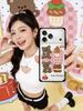 Мультяшный Кристальный Квадратный Чехол-Щенок для iPhone 15/17/16PROMAX - Противоударный Чехол