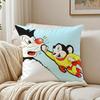 Cartoon TThe Mighty Mouse Playhouse Cushion Cover Pillowcase Antidustmite living Room Sofa Decor Cushion Room