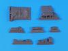 Black Dog Ausf D Accessory Set Resin Military Parts HAUT35270 1/35 Sd.Kfz.251/9 (for Tamiya) (Tank)