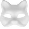 Venetian Mask - GNAGA - Cat To Decorate - White - Adult - Costume Accessory