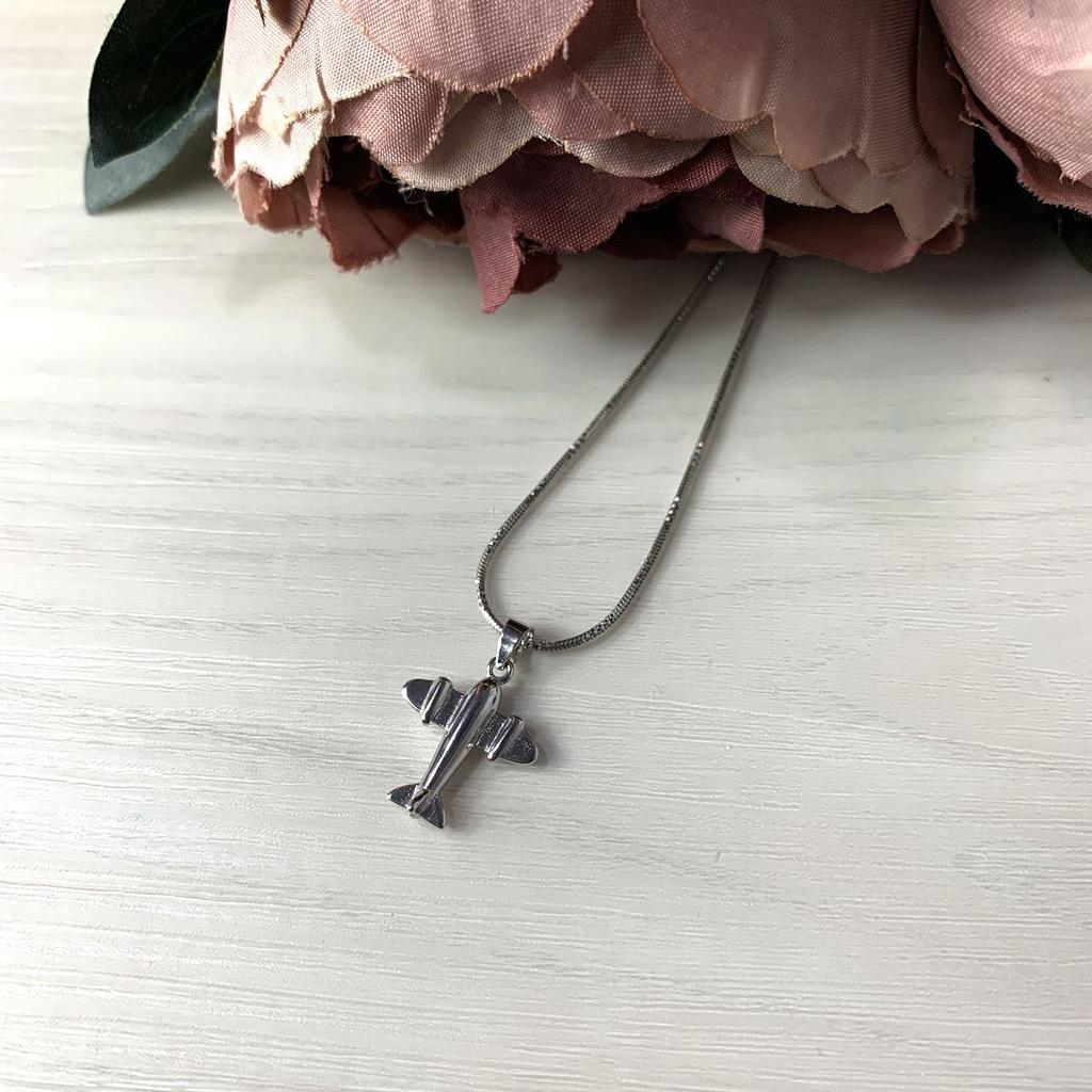 Серебряная подвеска без камней (2036777)