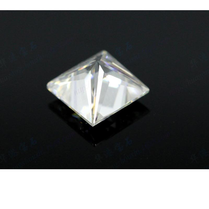 Cellacity Princess Cut Moissanite Loose Gemstone 0.6CT--6.0CT D Color VVS1 For Women Jewelry Diamond Ring Material With GRA