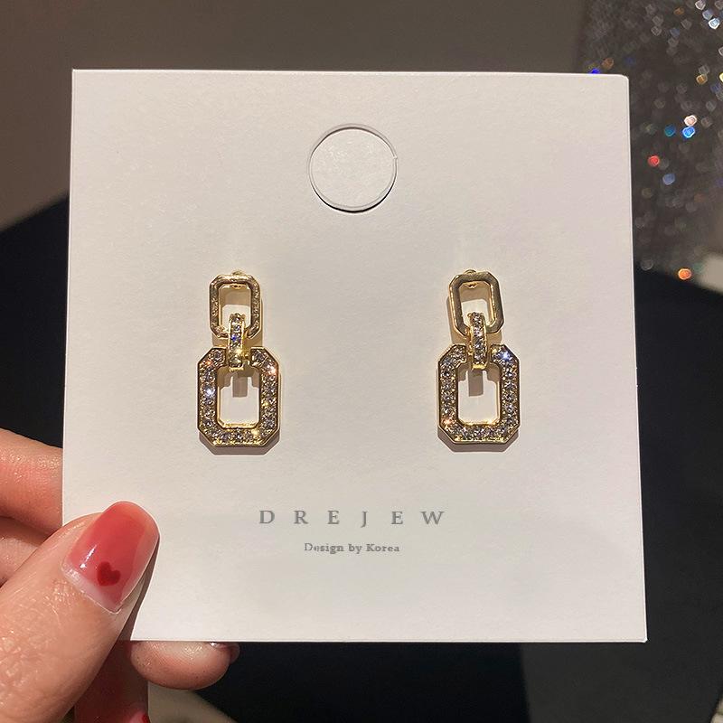 Преувеличенные барочные металлические серьги-кольца для женщин, новый дизайн, матовое золото, простые серьги-капли, модный циркон, подарок