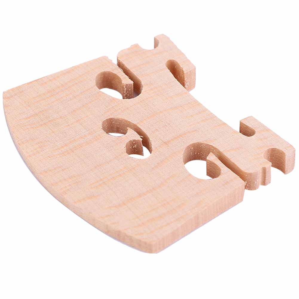5 Pcs Premium Maple Wooden Violin Bridge Violin Accessory Part for Instrument Learner(1 8)